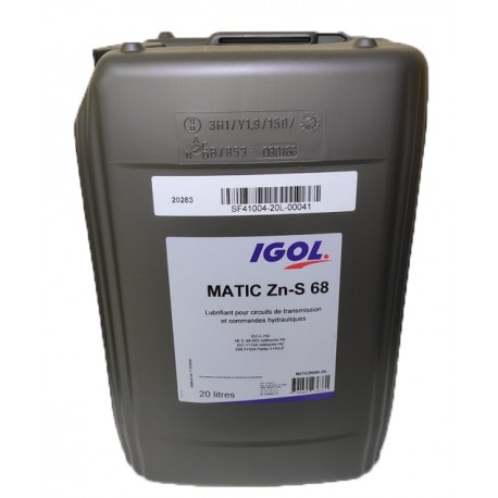 MATIC ZN-S 68 20L IGOL