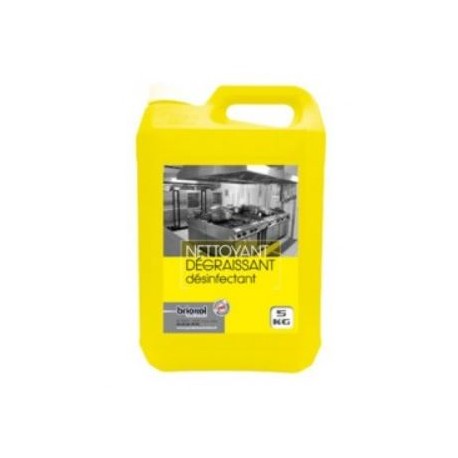 NETTOYANT DÉGRAISSANT DÉSINFECTANT PRO 5L BRIOXOL